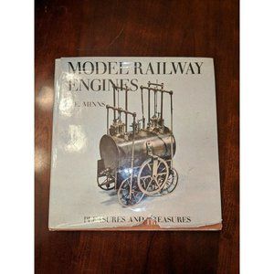 Hardcover w/Dust Jacket  Book - Rare Model Railway Engines by J. E. Minns 1969